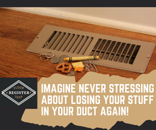 Load image into Gallery viewer, Floor Register Trap - 2 Pack I Screen for Home Air Filters