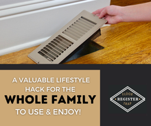 Load image into Gallery viewer, Floor Register Trap - 2 Pack I Screen for Home Air Filters